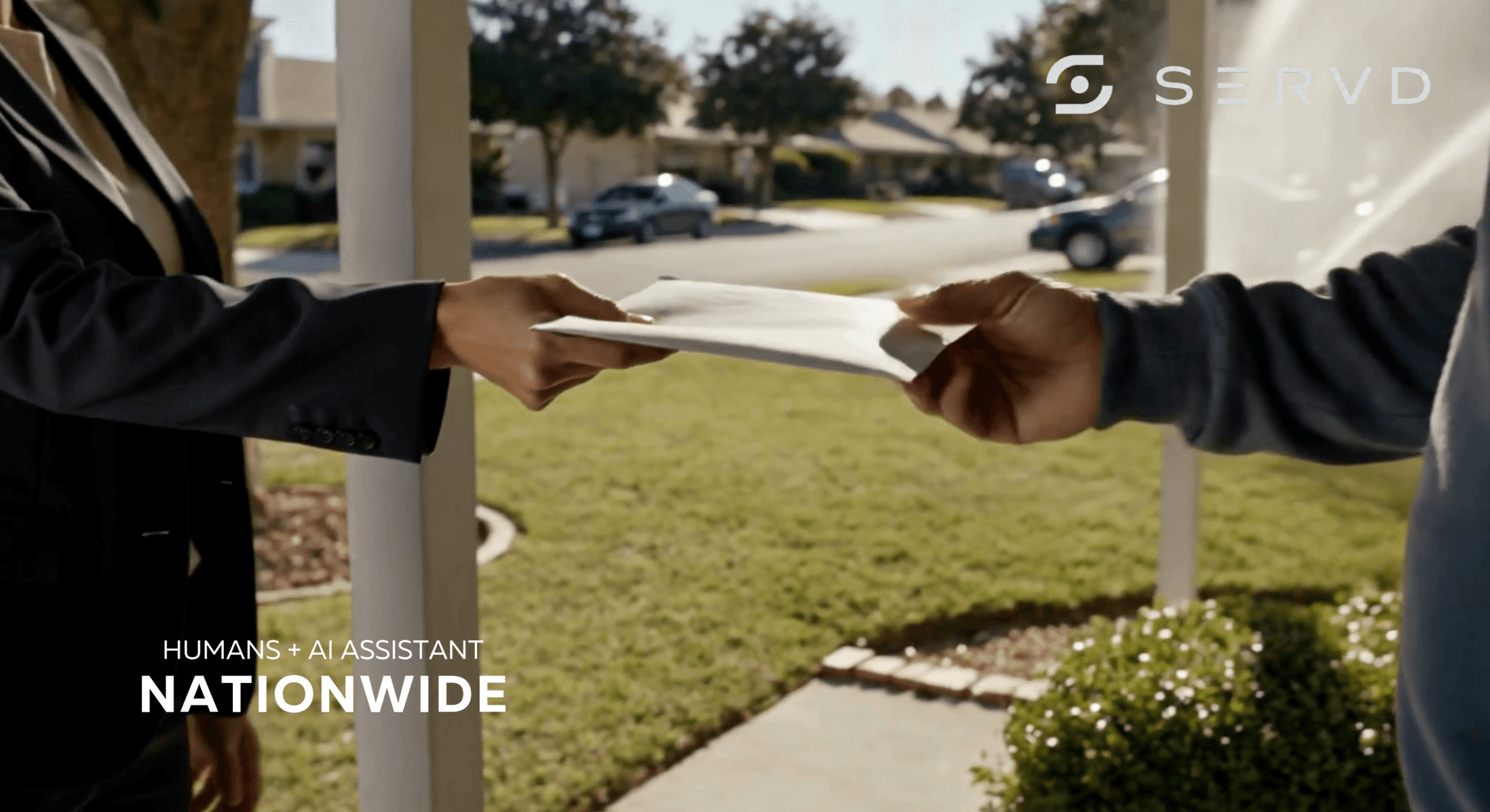 Servd — humans + AI assistant — nationwide process serving for law firms